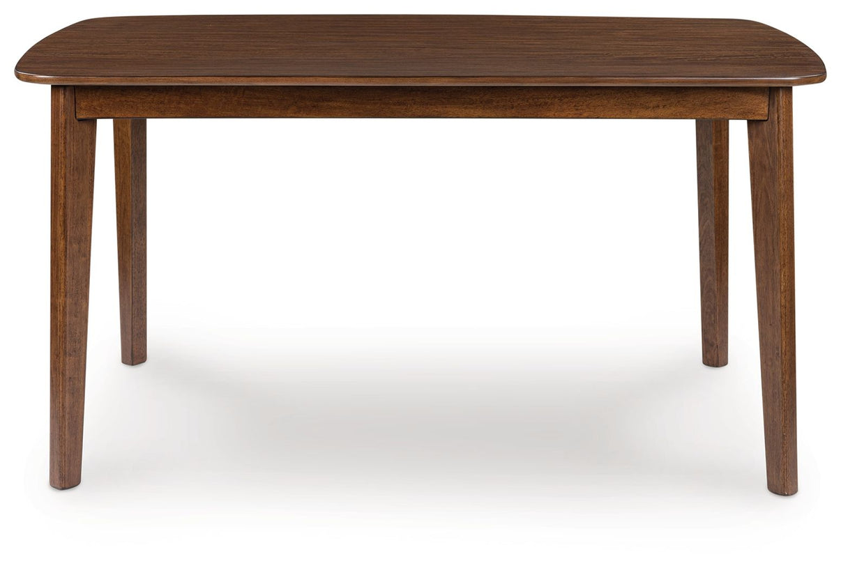 Tameride - Dining Room Table Set (Set of 5) - Brown, alternate view 6 with polyester fabric