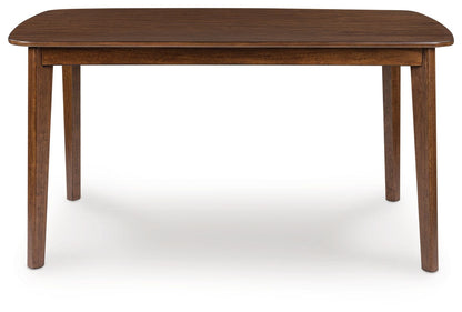 Tameride - Dining Room Table Set (Set of 5) - Brown, alternate view 6 with polyester fabric