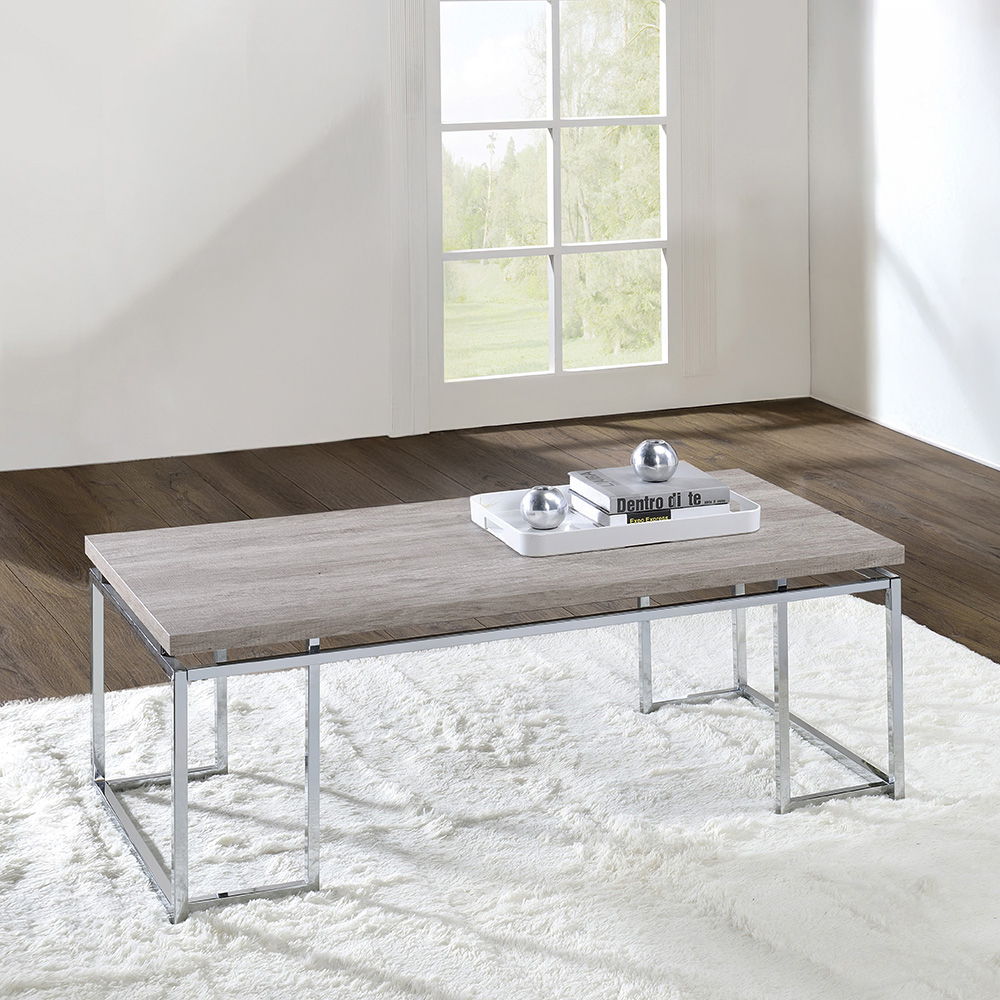 Chafik - Table, product view with wood construction