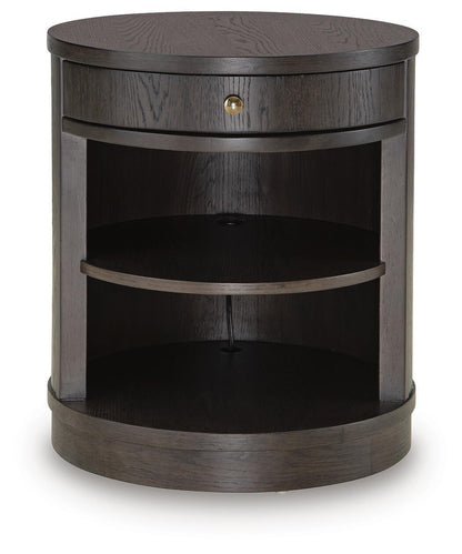 Leighmour Accent Table Dark Brown, gallery image 6