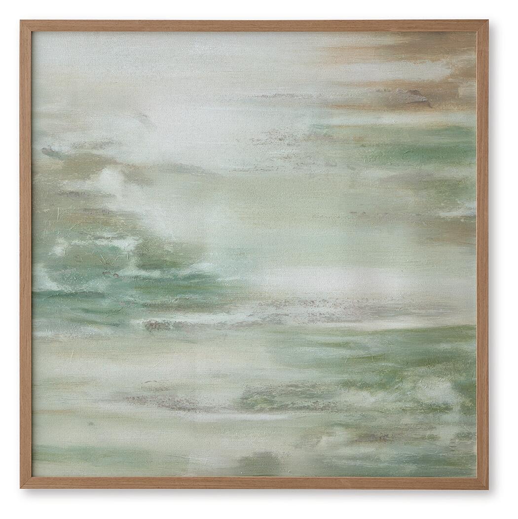Daybourne Wall Art Green / Brown / White