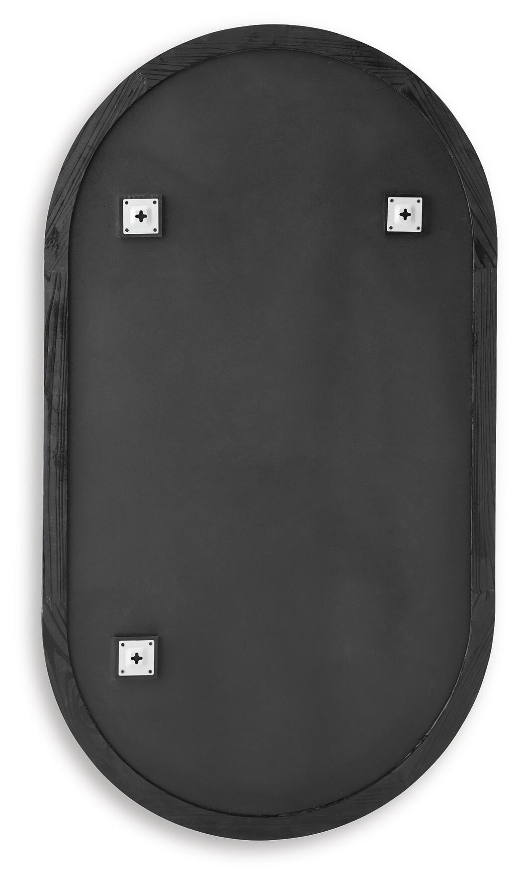 Clorington Accent Mirror Dark Brown, gallery image 3