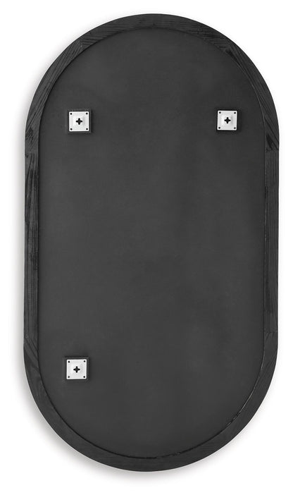 Clorington Accent Mirror Dark Brown, gallery image 3