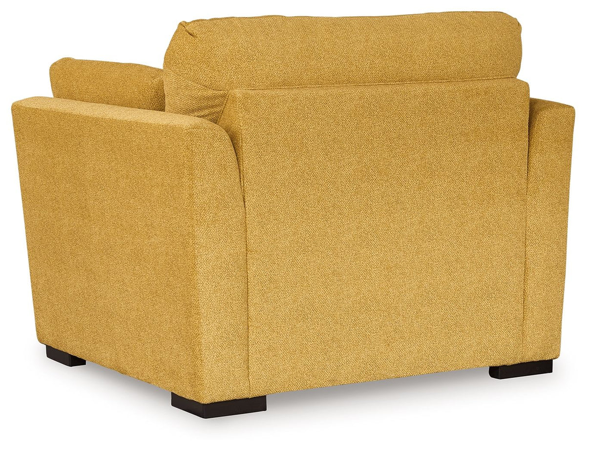 Keerwick - Living Room Set, alternate view 9 with velvet upholstery