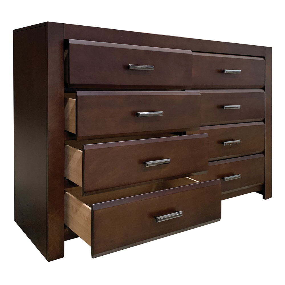 Oberreit - Dresser - Walnut, alternate view 5 with wood construction