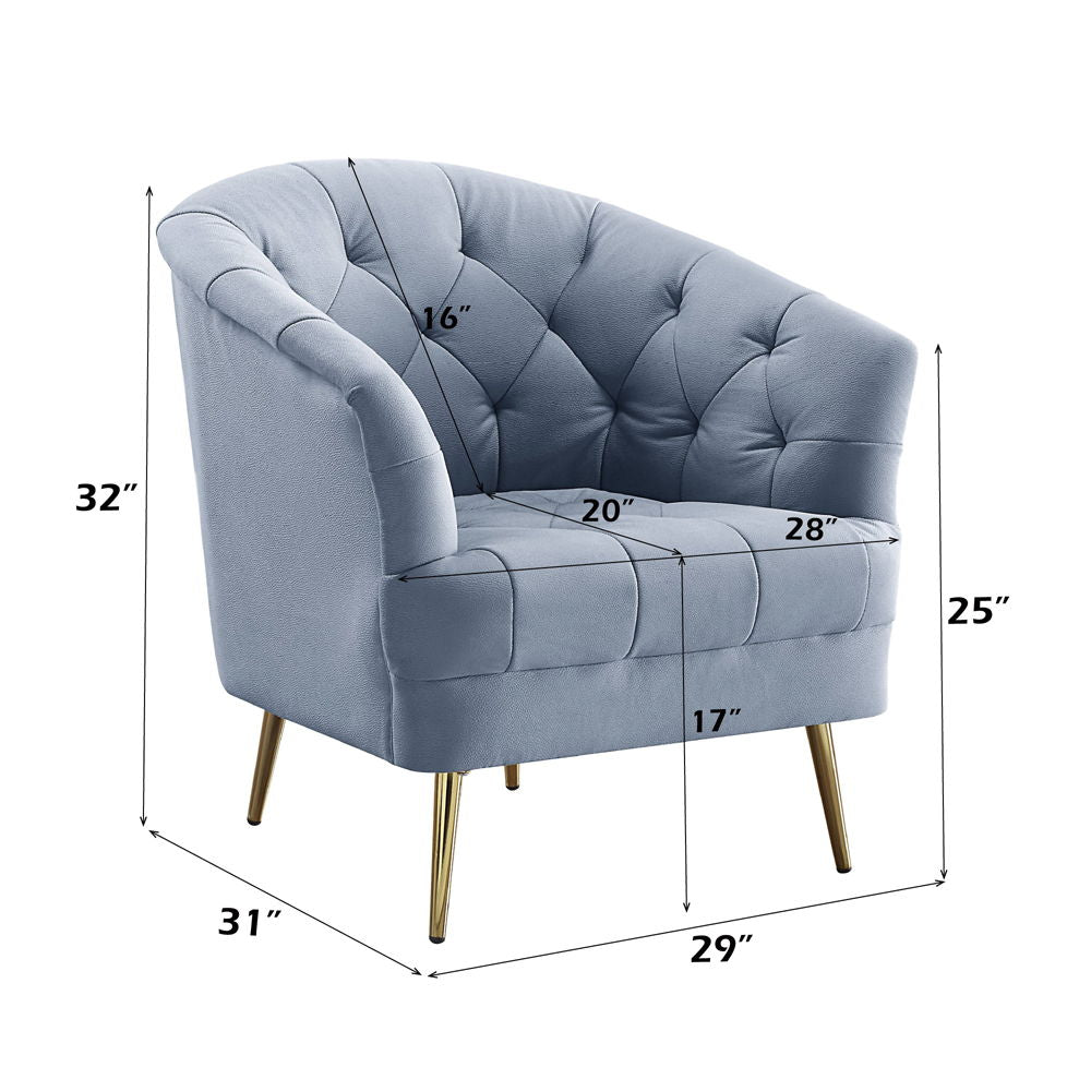 Bayram - Chair - Light Gray Velvet, alternate view 2 with wood construction