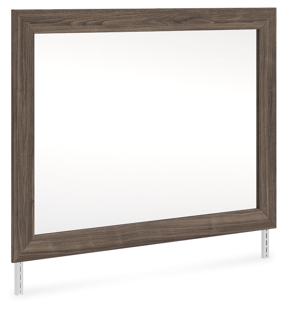 Kendanport - Bedroom Mirror - Brown, alternate view 2 with engineered wood
