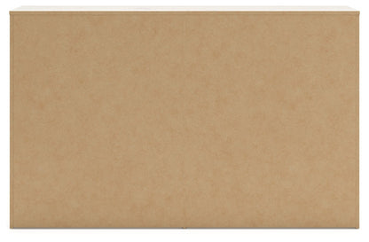 Lawroy - Six Drawer Dresser - Light Natural, alternate view 3 with linen fabric