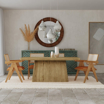 Orlando - Dining Table, alternate view 12 with wood construction