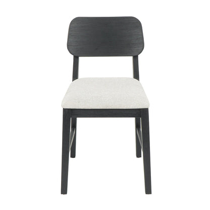 Deaven - Upholstered Dining Chair (Set of 2) - Black