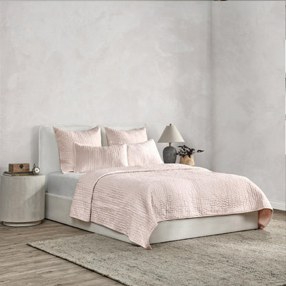 Bari - Velvet Sham - Bliss Pink