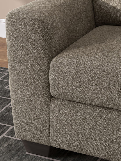 Triston-Peaks - Chair And A Half - Suede, alternate view 6 with polyester fabric