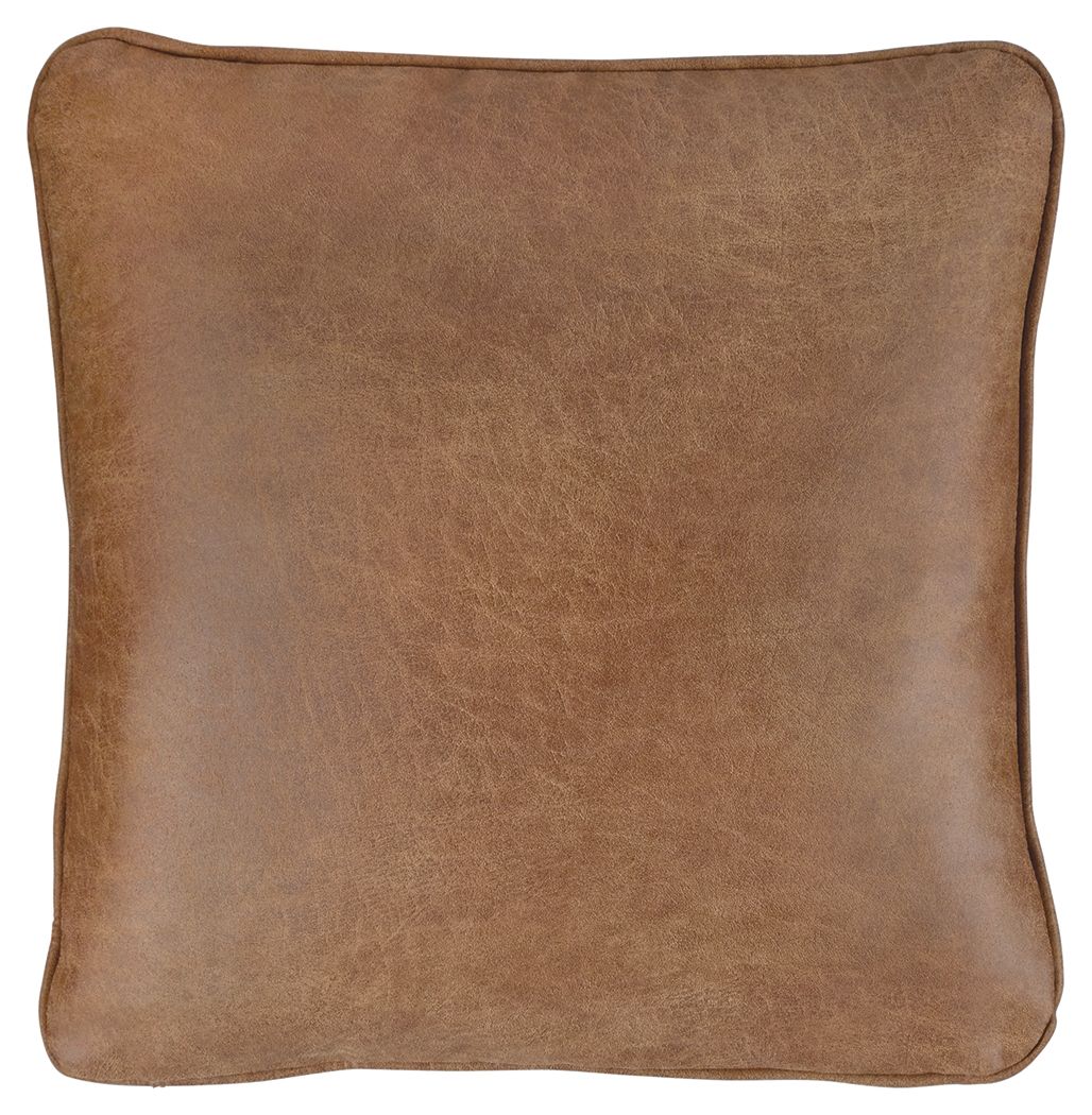 Cortnie - Pillow, product view with faux leather