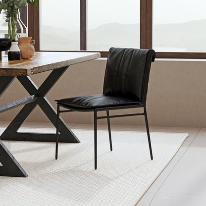 Mayer - Dining Chair (Set of 2), alternate view 16 with top-grain leather