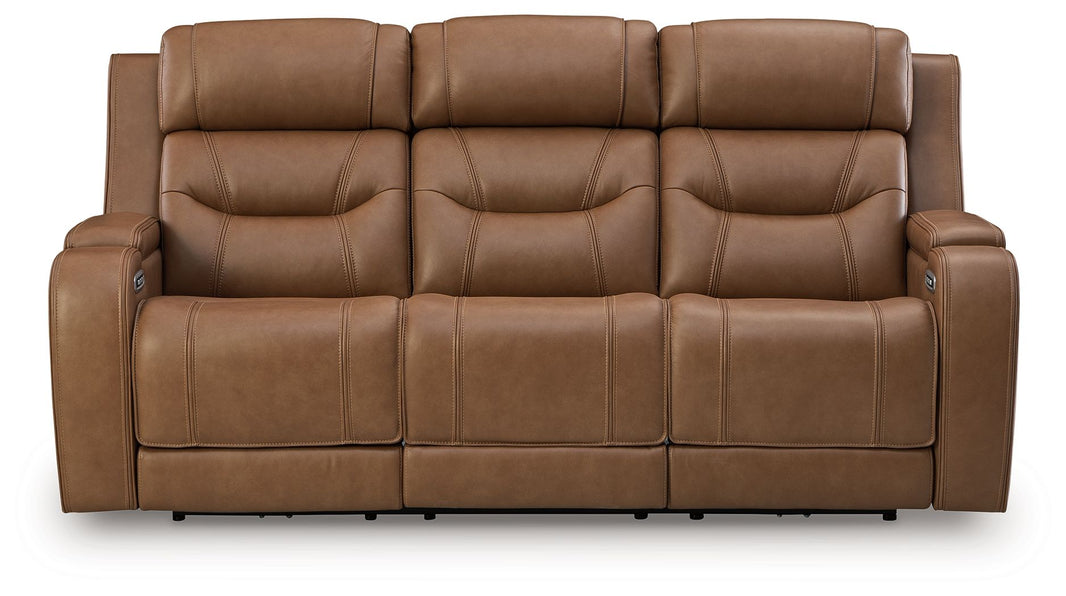 Knightington - Power Reclining Sofa With Audio Seating