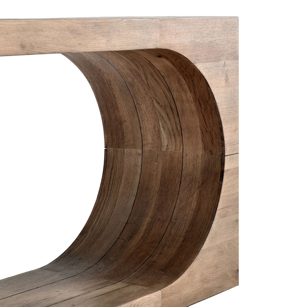 Danica - Console Table, alternate view 6 with wood construction