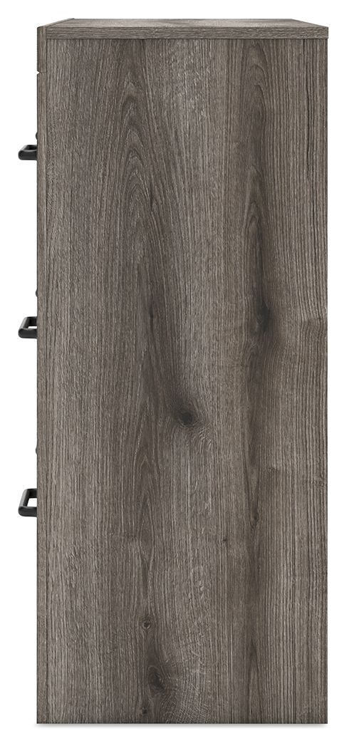 Graystorm - Six Drawer Dresser, alternate view 9 with linen fabric