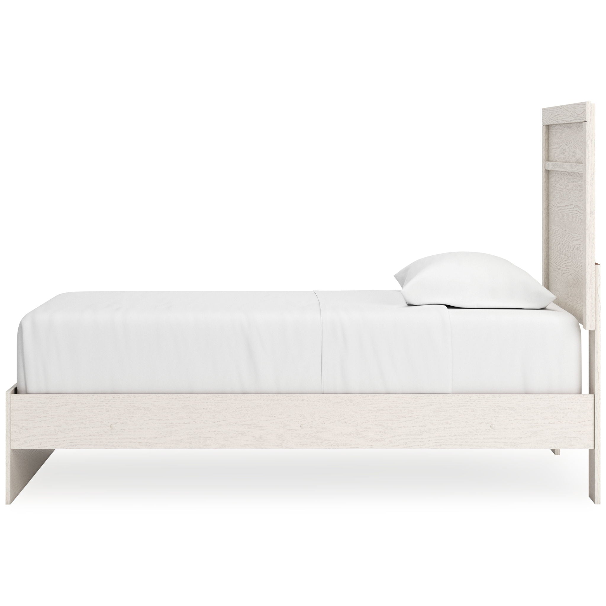 Stelsie - Panel Bed, alternate view 5 with linen fabric