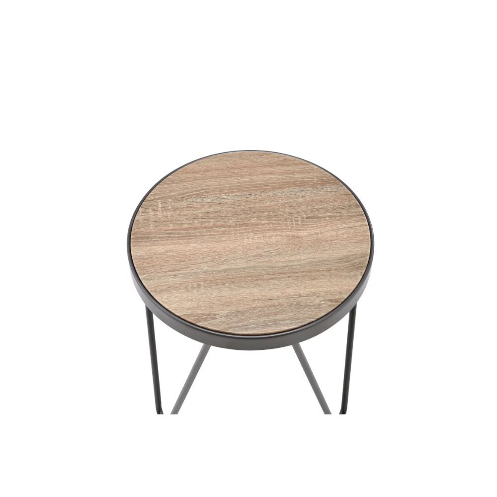 Bage - End Table, alternate view 2 with metal