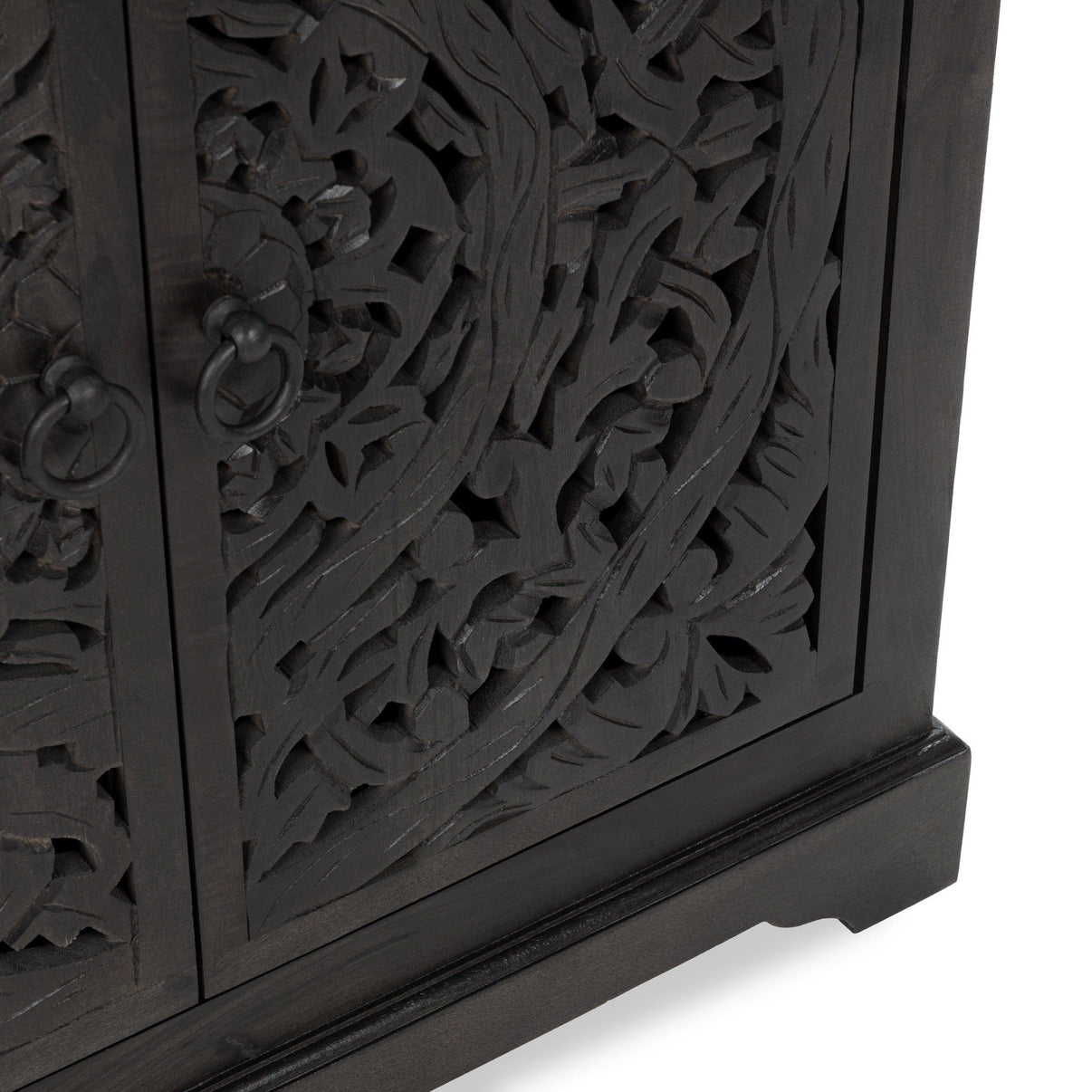 Harmony - 2 Door Sideboard - Harvest Walnut, alternate view 4 with wood construction