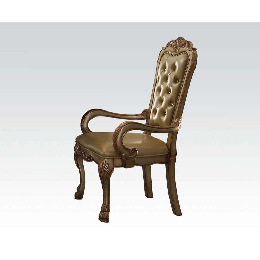 Dresden - Chair (Set of 2), alternate view 3 with faux leather