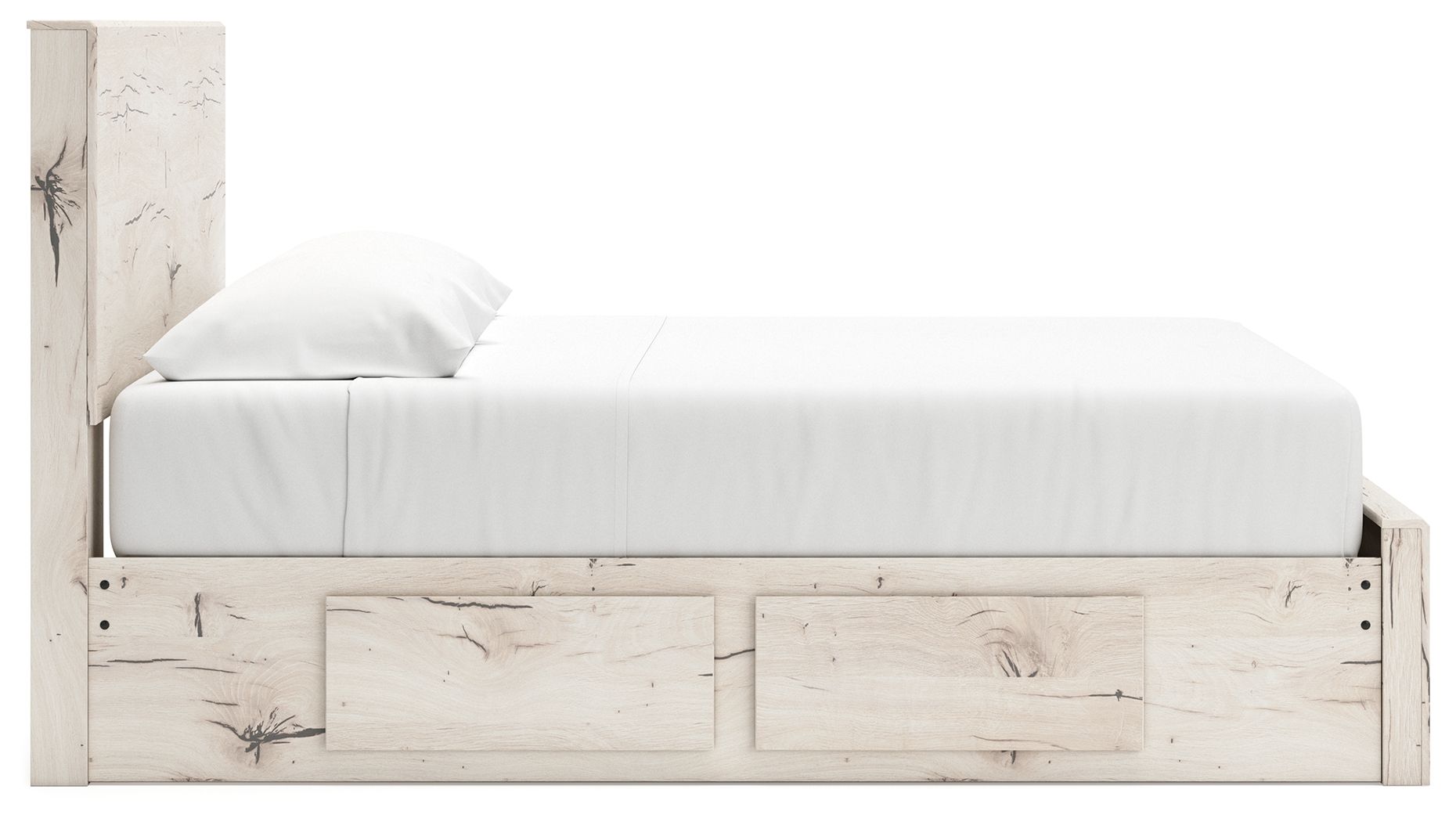 Lawroy - Panel Bed With Storage, alternate view 37