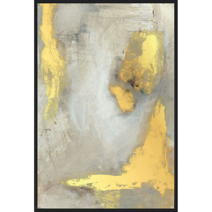 Bygone - 48" x 72" Painting By Buddy Whitlock - Black, product view