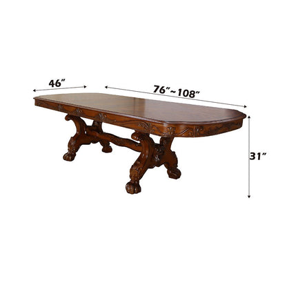 Dresden - Dining Table (Trestle), alternate view 6 with wood construction