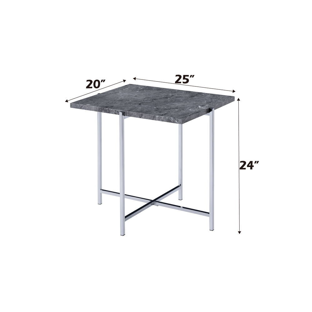 Adelae - Table, alternate view 4 with marble