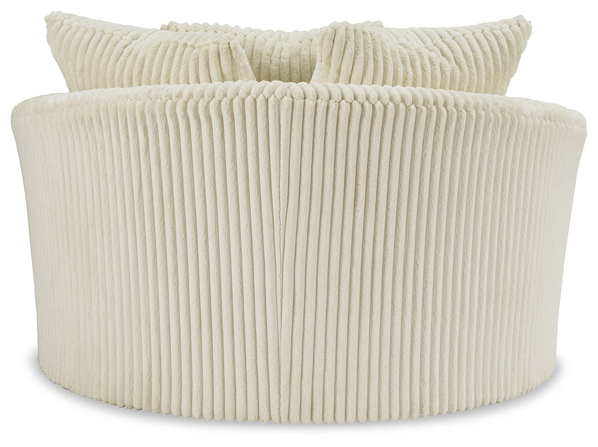 Lindyn - Oversized Swivel Accent Chair, alternate view 8