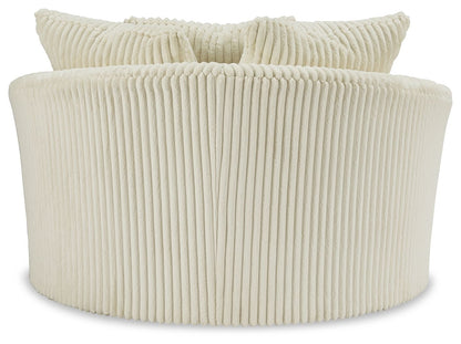 Lindyn - Oversized Swivel Accent Chair, alternate view 8