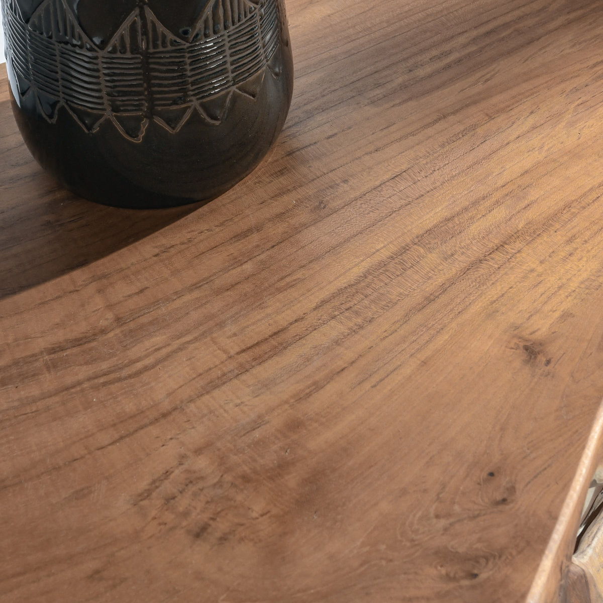 Cypress - 71" Root Console Table - Natural, alternate view 5 with wood construction