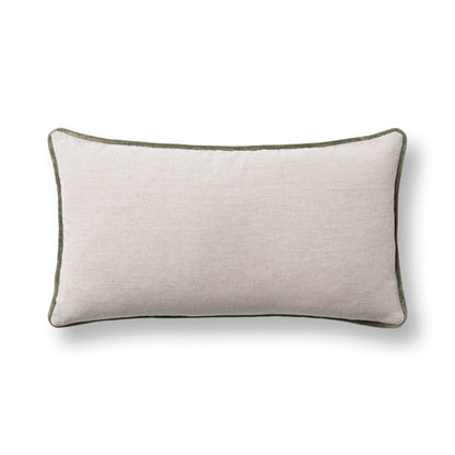 Belcourt - 14" x 26" Pillow - Floral Multi / Olive Green