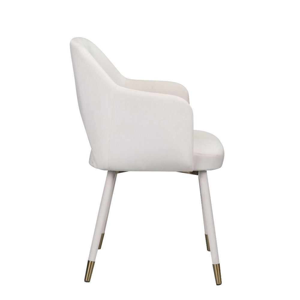 Applewood - Accent Chair, alternate view 7 with velvet upholstery