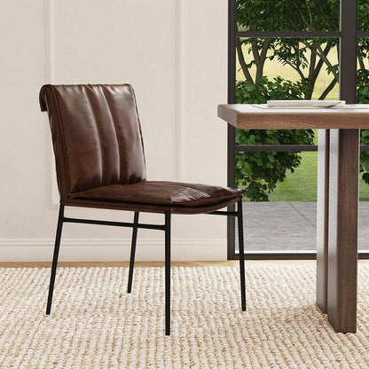 Mayer - Dining Chair (Set of 2), alternate view 17 with top-grain leather