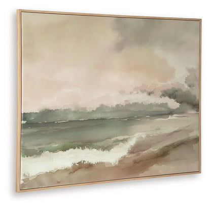 Vallus - Wall Art - Blush / Green / Gray
