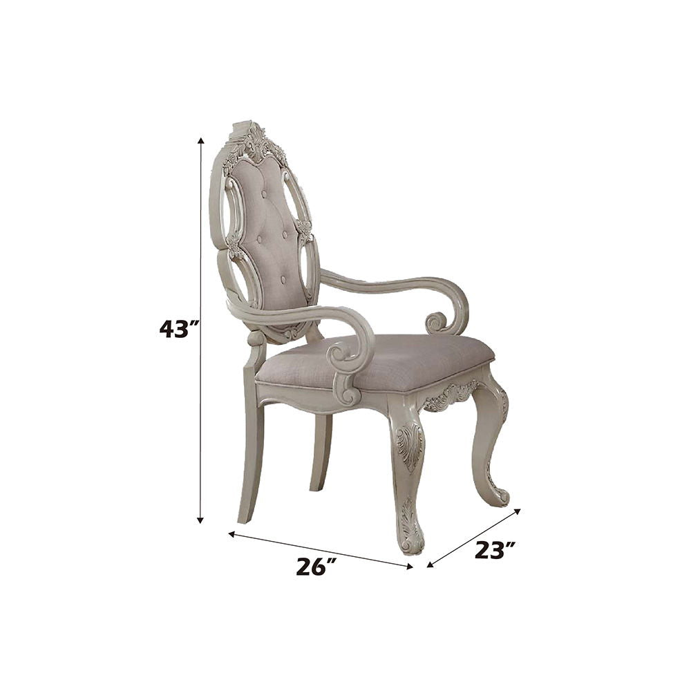Ragenardus - Arm Chair (Set of 2), alternate view 7 with leather upholstery