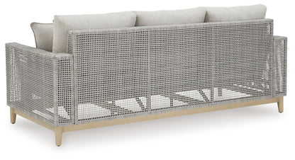Seton Creek - Sofa With Cushion - Gray