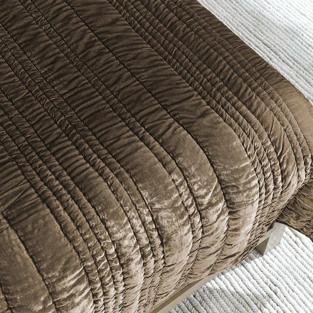 Seville - Queen Quilt Set - Desert Taupe