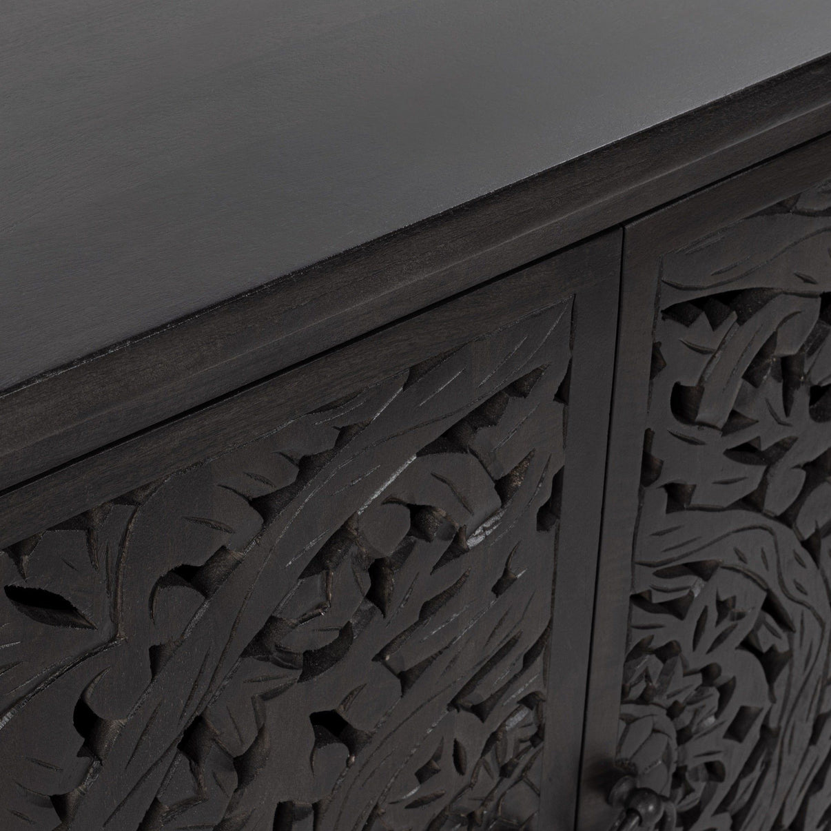Harmony - 2 Door Sideboard - Harvest Walnut, alternate view 5 with wood construction