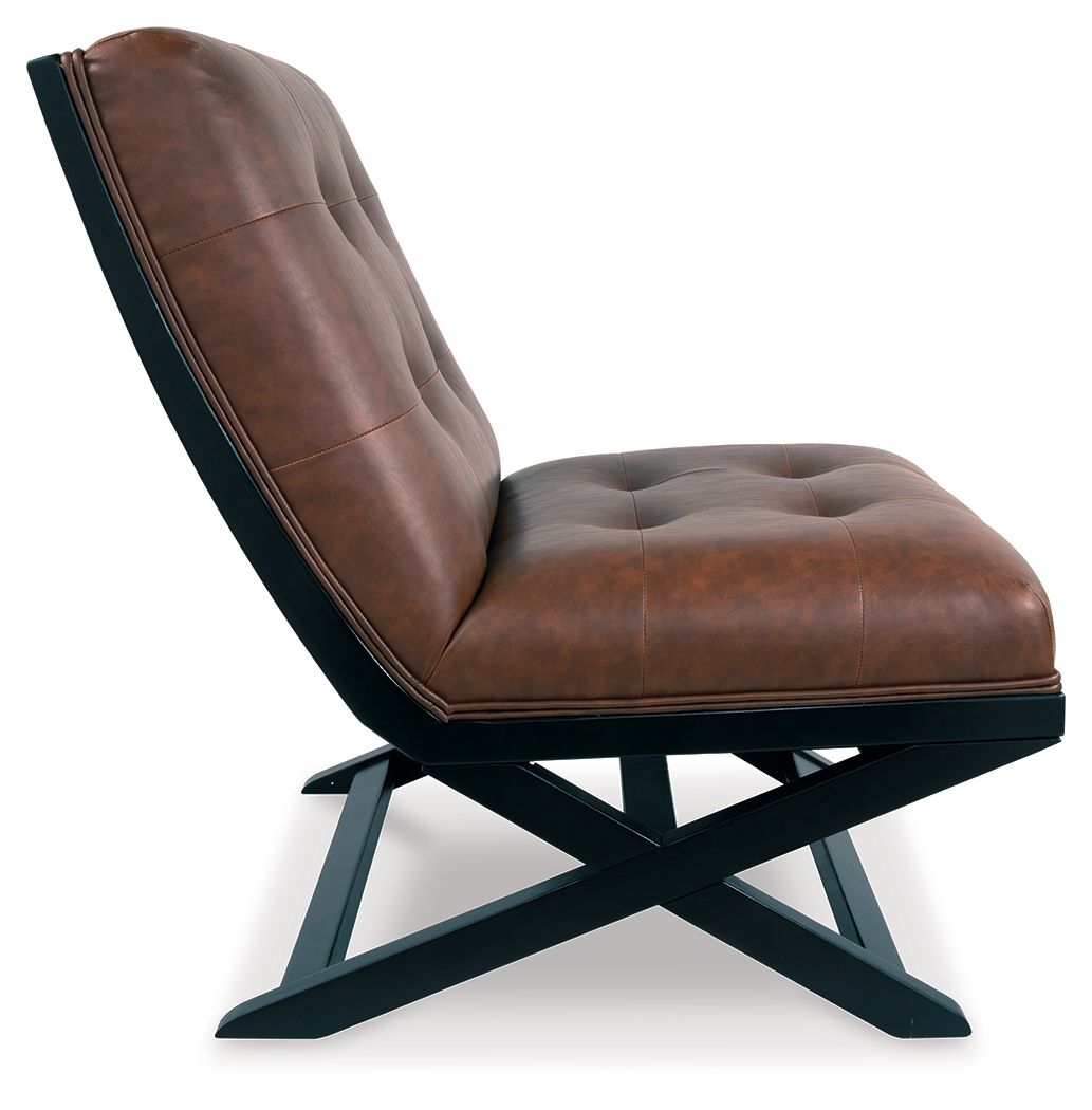 Sidewinder - Accent Chair, alternate view 6 with faux leather