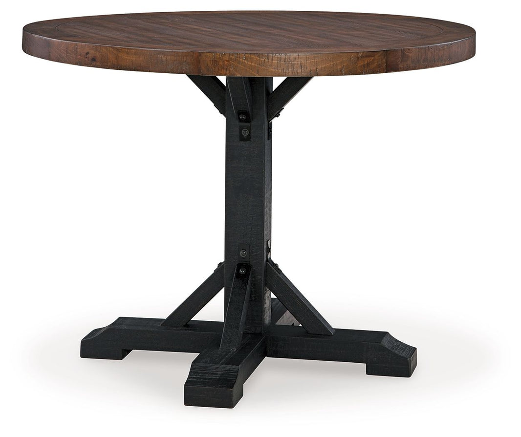 Valebeck - Counter Height Dining Table - Multi, product view with engineered wood