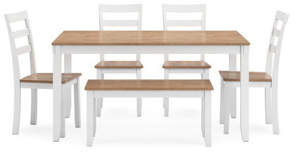 Gesthaven - Dining Room Table Set, alternate view 9 with wood construction