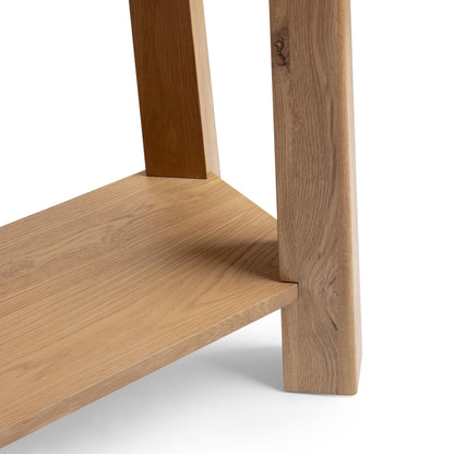Kenzie - Console Table - Natural Mist, alternate view 5 with wood construction