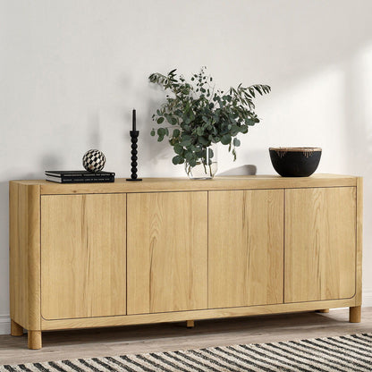 Orlando - 4 Door Sideboard, alternate view 11 with wood construction