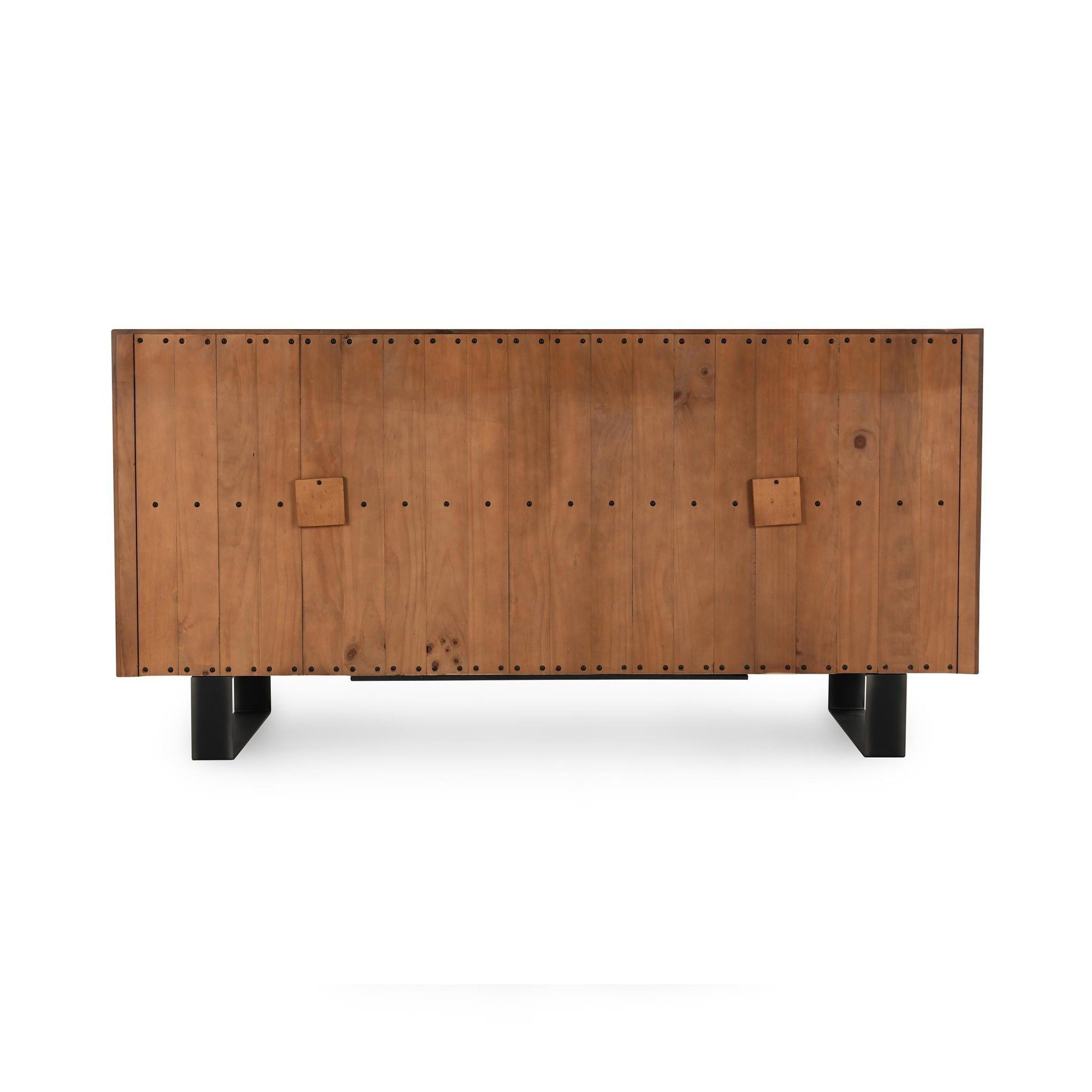 Danica - Sideboard - Natural Oak, alternate view 6 with wood construction