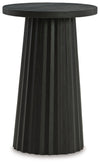 Ceilby - Accent Table, alternate view 2 with solid wood