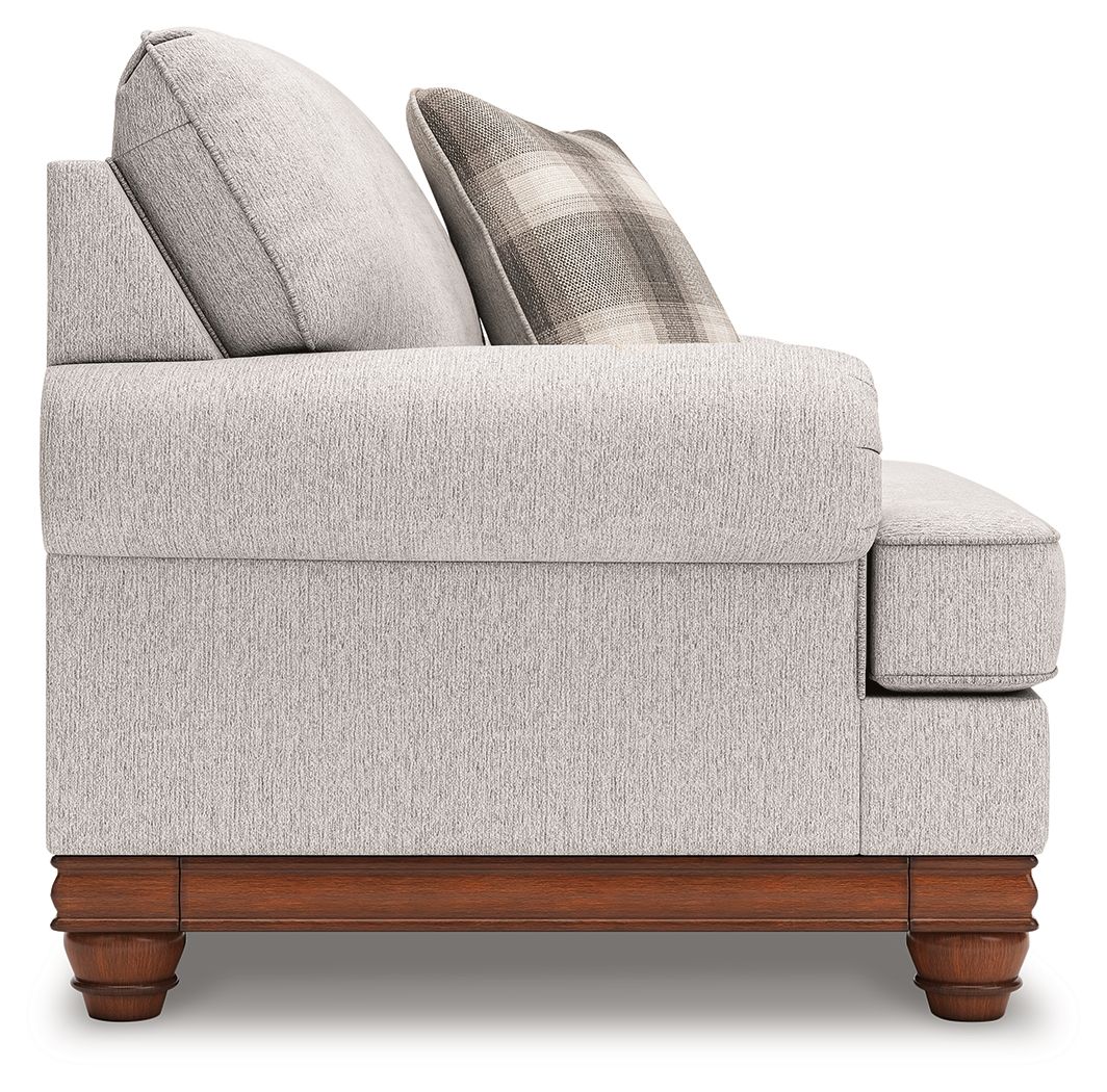 Clearbrooke - Chair And A Half - Sandstone, alternate view 5 with polyester fabric