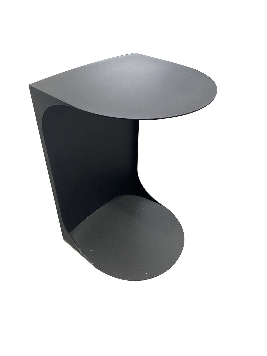 Cote - 16" Metal Accent Table - Black, product view