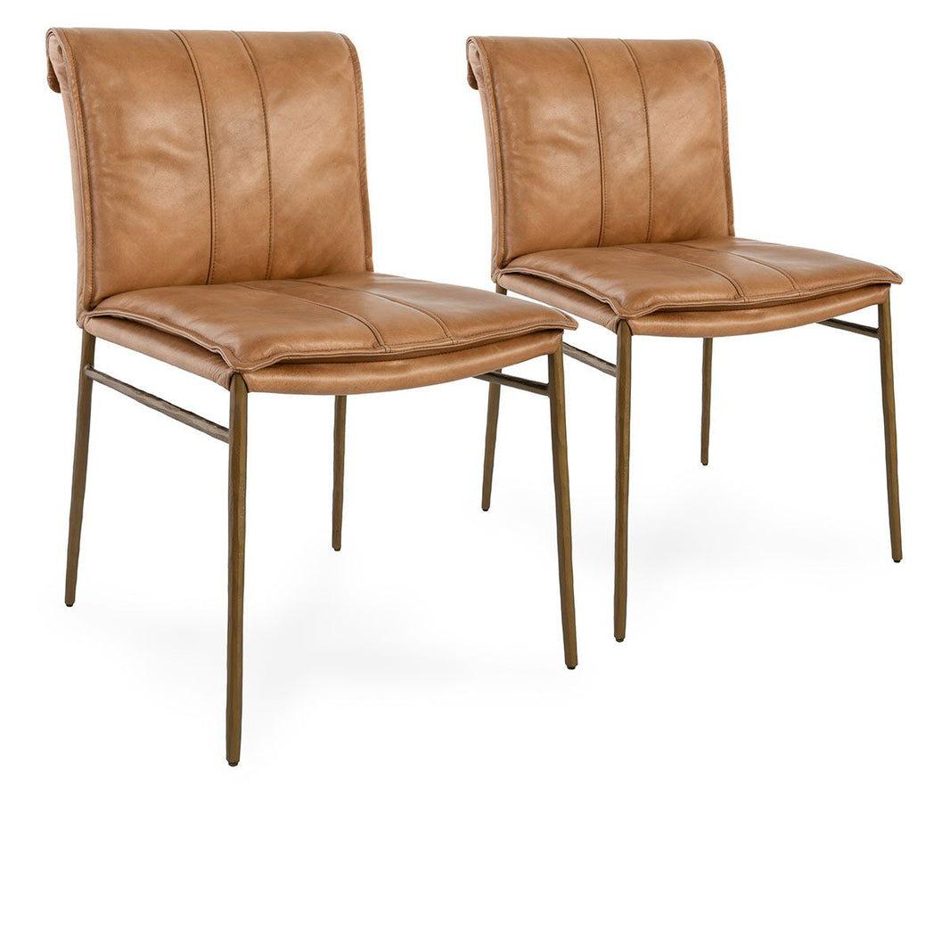 Mayer - Dining Chair (Set of 2), alternate view 5 with top-grain leather